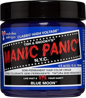 Manic Panic semi-permanent dye for unisex in the form of cream, blue.. DIAYTAR Nigeria is your reliable online shopping destination offering an extensive range of products across all categories. Enjoy fast nationwide delivery in just 5 to 8 days and some of the lowest prices in the market.