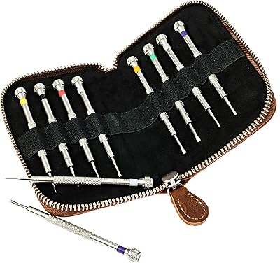 Case with leather screwdriver zipper (without tools) by W&S for travel.. Get top brands at bottom prices, only on DIAYTAR Nigeria.