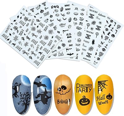 3D stickers for Halloween nails nail arts nail decorations.. Discover the perfect shopping balance at DIAYTAR NIGERIA with competitive prices and prompt delivery.