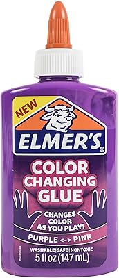 Changing glue of color elmer's pink with purple 1417 g.. DIAYTAR NIGERIA provides endless shopping possibilities with affordable prices and prompt delivery service.