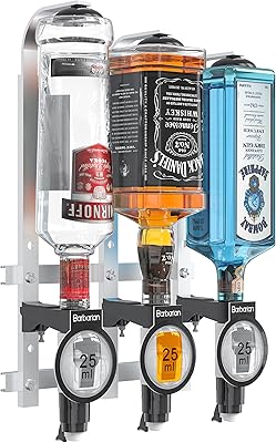 Berberian OPTIX 3/4/6 bottle for home bar - Disper -to -back measurement accessory, spirits and wine for the house, the bar, the garage and the man cave.. Your ideal shopping companion, DIAYTAR NIGERIA offers unmatched variety with delivery within a week.