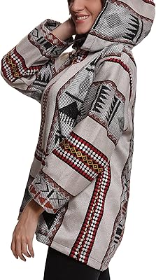 Hoodie with tribal Arabic Men's Arab pattern with multicolored sado pattern, white, 48-50.. Why shop anywhere else? DIAYTAR Nigeria has it all and delivers fast.