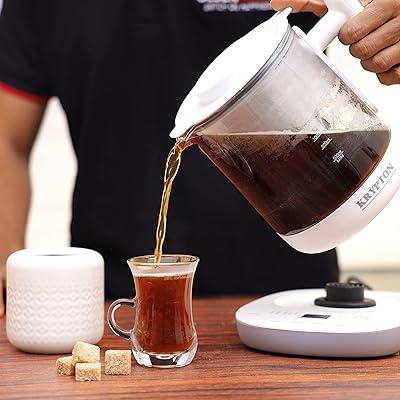 Multifunctional digital machine, 1.2 l, KNTM6384 | 360 degree rotary base | Stainless steel heating element | Borosilicate glass body | Dry boil protection.. Reliable delivery, all over Nigeria — that’s DIAYTAR Nigeria promise.