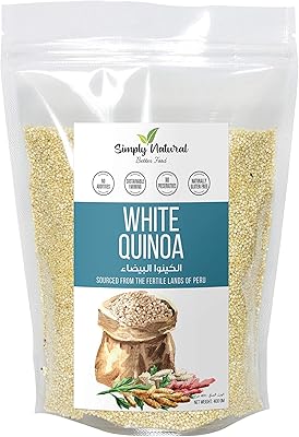 Simply natural white quinoa, gluten -free, good fiber source, 400g.. Shop confidently with DIAYTAR NIGERIA, offering affordable prices and reliable delivery within a week.