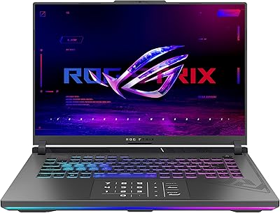 ASUS ROG Stix G16 (2023) game laptop, Nebula 16:10 QHD 240 HZ 16 inch, GeForce RTX 4050, Intel Core i9-13980HX, 16 GB DDR5, SSD PCIE 1 TO, WiFi 6e, WINDOWS 11, G614JU -es94.. Shop without boundaries at DIAYTAR NIGERIA, offering extensive variety at prices you'll appreciate.