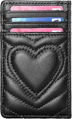 Packéed leather card holder with RFID, black, fine wallet locking.. E-commerce made for Nigeria — fast delivery and low prices at DIAYTAR.