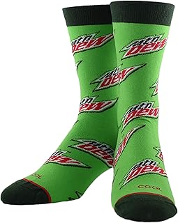 Cool sox crew chaussettes fashion food pepsi mountain dew silly funny chaussettes, multi, l.. DIAYTAR NIGERIA: Where countless products meet affordable prices and reliable nationwide shipping.