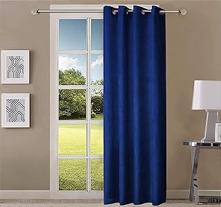 United pleated curtain queensliving, 7 feet door - 1, navy blue package.. Shop smarter, not harder with DIAYTAR NIGERIA - thousands of products at your fingertips with affordable delivery.