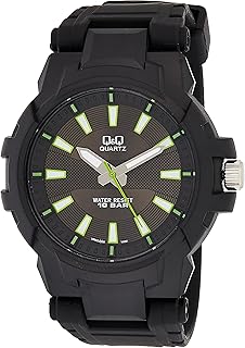 Q & Q relaxed watch for men, analog, rubber plastic - VR62J005Y.. Your complete shopping solution, DIAYTAR NIGERIA offers extensive choice with competitive prices and delivery.