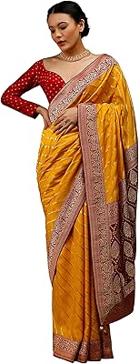 Indian sari for women banana art for silk || Diwali Wedding Gift Dress.. Discover the joy of online shopping with DIAYTAR NIGERIA's budget-friendly prices and reliable shipping.