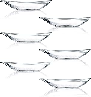 Set of plates with dessert Ocean-Dipple Banana Design, 6 pieces, transparent, p02616.. Explore a world of choices with DIAYTAR NIGERIA's vast catalog and budget-friendly nationwide shipping.