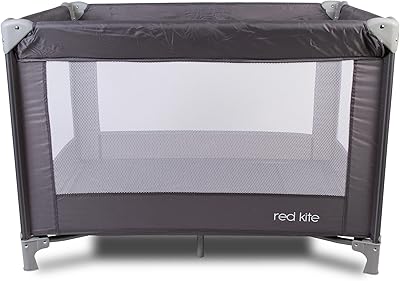 Red Key Sleep Tight - Gray travel bed. light and padded travel bed adapted to children from birth.. DIAYTAR NIGERIA: Where quality products become affordable with our nationwide shipping service.
