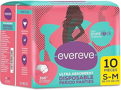 Disposable pants with thick super absorbent flow EVERF for hygienic protection, Night maternity towels, 360 degree protection, postpartum, S-M, 10 pants.. Find everything you need at prices you'll love with DIAYTAR NIGERIA's comprehensive e-commerce platform.
