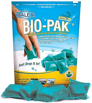 Deodorizing and digestion walx by bio-pak rv black holding tank natural enzymatic formula, ocean spray 10 pack.. Shop confidently on DIAYTAR Nigeria — everything you need, delivered quickly.