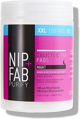 Nip+fab salicylic fix night pads, xxl.. DIAYTAR NIGERIA brings affordable products to every doorstep with our reliable 5-8 day shipping.