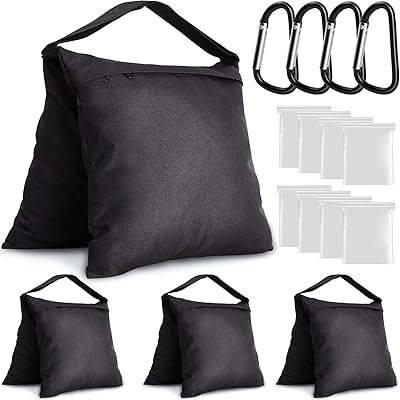 Package of 4 light sand bags for saddle photographic video equipment.. Navigate countless options with DIAYTAR NIGERIA's comprehensive marketplace and budget-friendly shipping.
