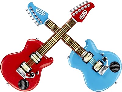 Fun guitar Little Takes My Real Jam Toys 2 Toys with cases and straps.. Unlock endless possibilities with DIAYTAR NIGERIA's affordable marketplace and reliable delivery service.