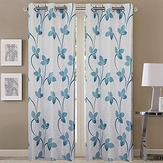 Queensliving mayfair door curtain 7 feet, 2 2, sky blue package.. DIAYTAR NIGERIA brings the marketplace home to you with affordable prices and delivery in 5-8 days.