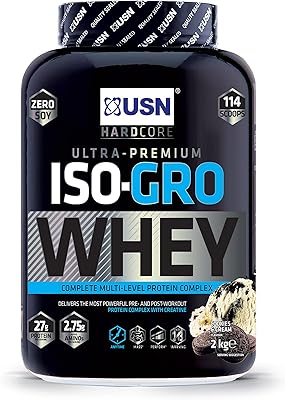 ISO-GRO with milk protein isolate, hydrolyzed beef peptide, creatine, cookies and cream, 2 kg.. Discover thousands of products on DIAYTAR Nigeria — from fashion and electronics to home goods. We guarantee quick delivery and competitive pricing across the board.