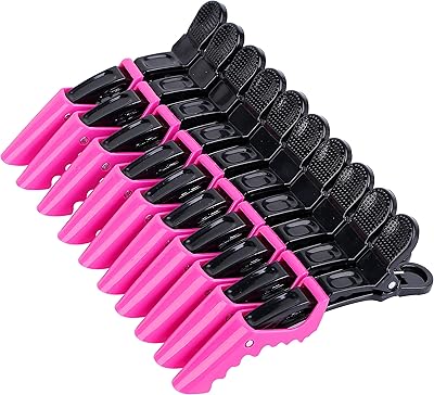 HH & LL LOT OF 10 Double HOARD CROCODILE HAIR TRACKS Large teeth for women, Professional quality, Back of 10 (Red Rose).. DIAYTAR NIGERIA combines affordability, variety, and convenience with nationwide delivery services.