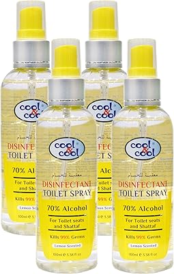 Spray désinfectant wc cool & cool 100 ml.. DIAYTAR NIGERIA: Where shopping is affordable, selection is vast, and delivery is always reliable.