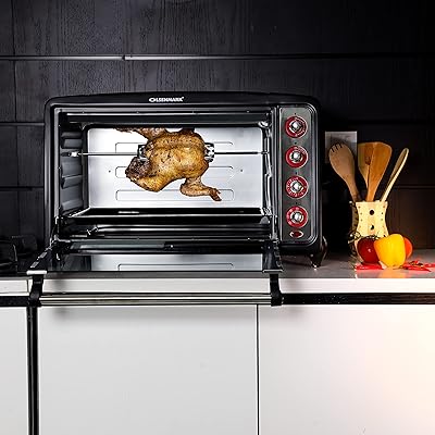Olsenmark electric oven with convection grid and grill, 75 liters.. Experience shopping without stress at DIAYTAR NIGERIA's comprehensive and budget-friendly platform.