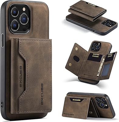 2 -in -1 iPhone 2 -in -way shells with removable premium quality magnetic wallet - coffee.. Experience the ease of modern shopping with DIAYTAR NIGERIA's diverse marketplace delivered promptly.
