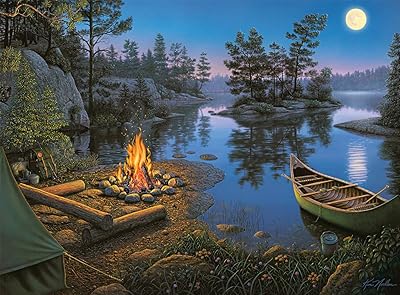 Kim norlin - monlight bay – puzzle 1,000 of the buffalo buffalo... Shop smart with DIAYTAR NIGERIA, offering a vast product range delivered to your doorstep within a week.
