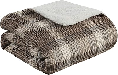 Woosh Lumberjack Luxury Soft D/A Filled Brown 50x70 Square Coverage Sweet and comfortable for bed, sofa or sofa.. Shop for less and receive more with DIAYTAR NIGERIA's expansive e-commerce platform and nationwide delivery.