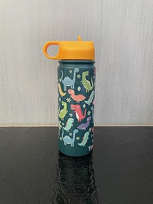 Insothermal bottle of anti-leaky steel for children with straw (Dino).. Get what you need, when you need it — DIAYTAR Nigeria delivers fast.