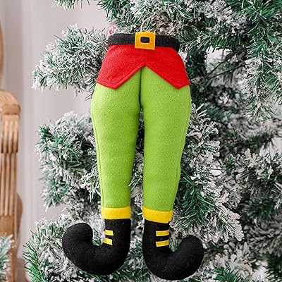 Christmas Elves Legs Christmas Elf legs for Christmas tree, Christmas tree elf legs Mural door panels seasonal decoration.. Unlock endless possibilities with DIAYTAR NIGERIA's affordable marketplace and reliable delivery service.