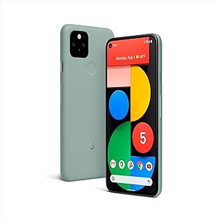 Smartphone Google Pixel 5-128 GB + 8 GB of RAM Android 5G system without SIM - SAGE SAGE (UK version).. Shop anytime, receive on time — only with DIAYTAR Nigeria.