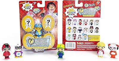 Ryan's World Micro Mystery Figure 200015.106, 5 pieces S2, several colors.. DIAYTAR NIGERIA: Your partner in affordable online shopping with dependable delivery within 8 days.