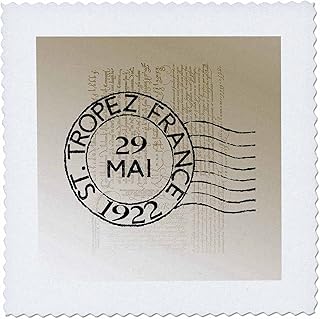 (Square of Courtpointe 15 cm x 15 cm) - Vintage ps - Vintage French Post of French art from Saint -Tropez - Squares of Courtpointe.. Shop across boundaries at DIAYTAR NIGERIA and enjoy budget-friendly nationwide delivery within the week.