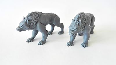 Hero Creations Warg - Say Wolf - Miniature for Dungeon and Dragons Pathfinder - Not painted - Gray.. Discover endless shopping possibilities at DIAYTAR NIGERIA, with budget-friendly prices and reliable delivery.