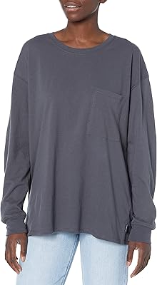 Overalded T-shirt with long sleeves and Calvin Klein Jeans the Downtown for Women.. DIAYTAR NIGERIA: Where affordability meets reliability with thousands of products delivered promptly.