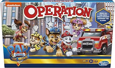 Operations game: Paw Patrol The Movie Edition, Children's Board Game from 6 years old, Nickelodeon Paw Patrol game for one or more players.. DIAYTAR NIGERIA: Your one-stop e-commerce destination with affordable prices and nationwide delivery in 5-8 days.