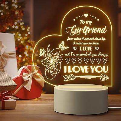 Birthday gifts for girlfriend, birthday gift for girlfriend, romantic birthday, valentine's saint, Christmas gift for girlfriend, gifts I love you for her, night light in acrylic.. Discover endless possibilities with DIAYTAR NIGERIA's comprehensive catalog and budget-friendly delivery.