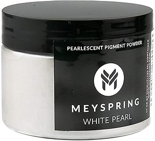Meyspring mica powder white pearl - 50 g - white resin pigment - white mica powder for epoxy resin art - white epoxy pigment and UV resin color - mica powder for epoxy resin - pigment powder of resin powder.. Experience retail convenience with DIAYTAR NIGERIA's comprehensive platform and 5-8 day nationwide shipping.