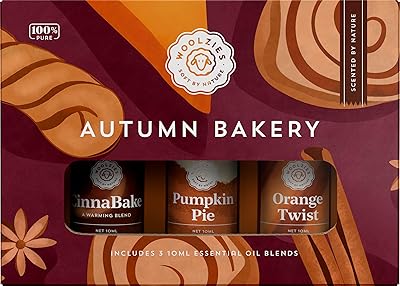 Woolzies Autumn Bakery Lot of 3 Essential Autumn Oils | Includes a pumpkin pie, cinnabake and an orange torsion | 10ml.. Experience budget-friendly shopping at DIAYTAR NIGERIA, Nigeria's premier online marketplace with quick delivery.