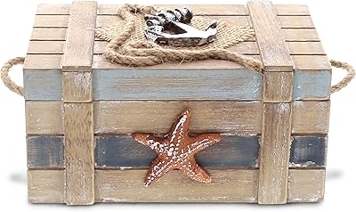 Kota Global Neptune jewelry box - 6 "x 4" - Nautical decor - Piece n ° 9004.. Find quality and variety without breaking the bank — only on DIAYTAR Nigeria.