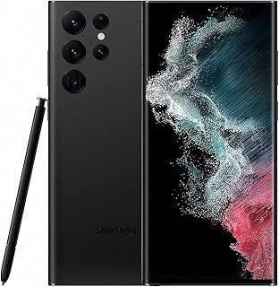 Samsung Galaxy S22 Ultra 5g 128 GB SIM SIM Summo black black cell phone... Fast delivery is our promise — DIAYTAR Nigeria keeps it real.