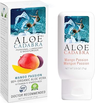 Biological Oral Personal Lubricant with natural mango flavor for women, men and couples, 2.5 oz of aloe cadabra.. Shop across categories at DIAYTAR NIGERIA with the confidence of affordable prices and delivery within 8 days.
