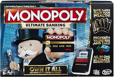 Hasbro Ultimate Banking Edition monopoly game.. Shop smarter, not harder with DIAYTAR NIGERIA - thousands of products at your fingertips with affordable delivery.