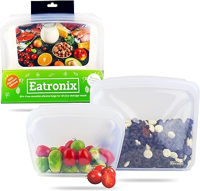 Lot of 2 reusable freezing bags in extra large silicone food bags food storage.. Nigeria's most diverse e-commerce platform delivers quality and affordability to your doorstep in 5-8 days.