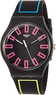 Unisex quartz watch for adults, analog display and SUOB146 silicone bracelet, bracelet.. DIAYTAR NIGERIA: Making quality products accessible to all Nigerians at affordable prices.