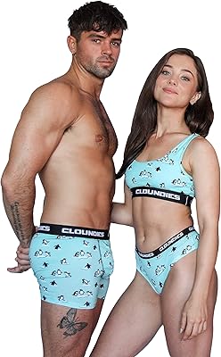 Assorted clindy's assorted underwear - set of penguin cotton underwear with socks - gifts for her and him.. DIAYTAR NIGERIA: Bridging the gap between consumers and quality products with affordable nationwide shipping.