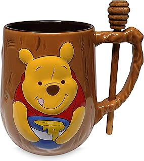 Disney wooden finish drinking cup, Winnie cup the pooh with honey dip set, 25 oz.. Shop with confidence at DIAYTAR NIGERIA, Nigeria's premier affordable e-commerce platform.
