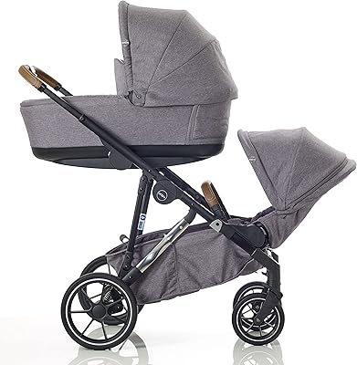 Tandem and mee -go uno+ - pearl gray stroller.. DIAYTAR NIGERIA delivers what you want at prices you'll love, all within 5-8 days nationwide.