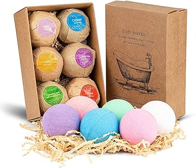 Extra -wide bathroom bombs gift box for each gift idea for women, adolescents and children, handmade with natural botanical ingredients, cocoa butter and spa ingredients.. Shop like never before with DIAYTAR NIGERIA's comprehensive marketplace and budget-friendly shipping.